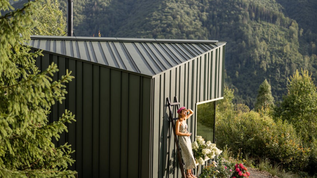 Vivienda amigable con el medio ambiente.